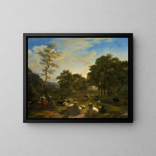 Paul Balthasar Ommeganck - Pastoral scene.webp