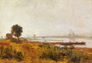 Paul Baum - Flusslandschaft in Mecklenburg.webp