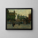 Empire de soirée, parc de New York - Paul Cornoyer — gerahmtes Bild an der Wand