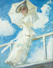 Portrait von Frau Helleu mit einem Regenschirm - Paul César Helleu — Ansicht des Kunstwerks