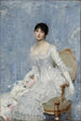 Junge Frau in Weiß - Paul César Helleu — Ansicht des Kunstwerks