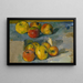 Pommes - Paul Cézanne — gerahmtes Bild an der Wand