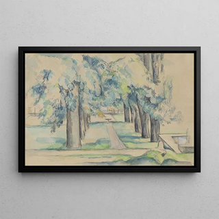 Paul Czanne - Avenue of Chestnut Trees at the Jas de Bouffan.webp