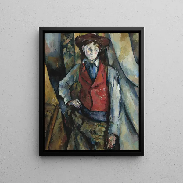 Paul Czanne - Boy in a Red Waistcoat.webp