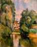 Landhaus am Flussufer - Paul Cézanne — Ansicht des Kunstwerks