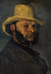 Gustave Boyer geboren 1840 mit Strohhut - Paul Cézanne — Ansicht des Kunstwerks