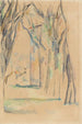 L'Allée des marronniers au Jas de Bouffan - Paul Cézanne — Ansicht des Kunstwerks