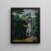 La Promenade - Paul Cézanne — gerahmtes Bild an der Wand
