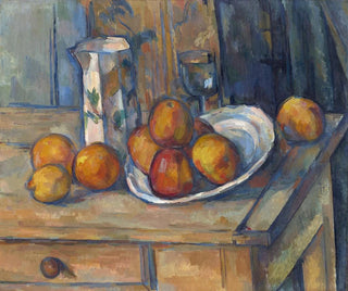 Paul Czanne - Still Life with Milk Jug and Fruit.webp