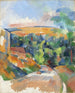 Der Kurvenverlauf der Straße - Paul Cézanne — Ansicht des Kunstwerks