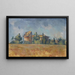 Le Colombier à Bellevue - Paul Cézanne — gerahmtes Bild an der Wand