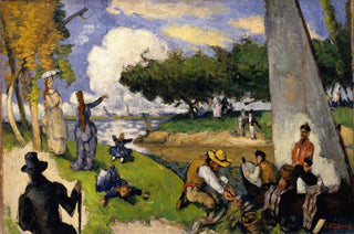 Paul Czanne - The Fishermen Fantastic Scene.webp