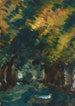 Eine Allee - Paul Cézanne — Ansicht des Kunstwerks