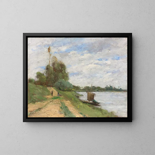 Paul Dsir Trouillebert - Le Bateau  Voiles.webp
