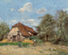 Der Schnitter bei der Farm - Paul Désiré Trouillebert — Ansicht des Kunstwerks