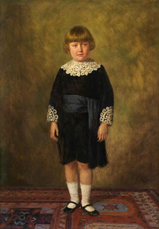 Paul Felgentreff - Portrt eines stehenden Jungen.webp