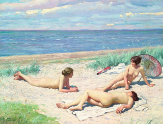 Paul Fischer - Girls on the beach.webp