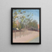 Platanen am Chelsea Pier - Paul Fordyce Maitland — gerahmtes Bild an der Wand