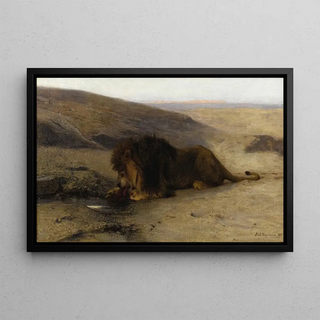 Paul Friedrich Meyerheim - The Lion.webp