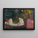 Arii Matamoe La fin royale - Paul Gauguin — gerahmtes Bild an der Wand