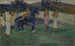 Komposition mit Figuren und einem Pferd - Paul Gauguin — Ansicht des Kunstwerks