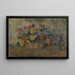 Stillleben mit Blumen - Paul Gauguin — gerahmtes Bild an der Wand
