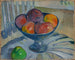 Obstteller auf einem Gartensessel - Paul Gauguin — Ansicht des Kunstwerks
