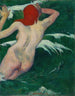 In the Waves Dans les Vagues - Paul Gauguin — Ansicht des Kunstwerks