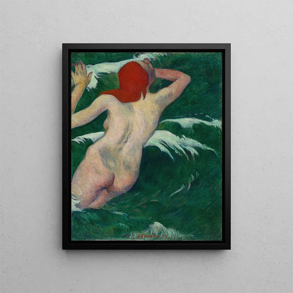Paul Gauguin - In the Waves Dans les Vagues.webp