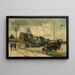 Die Cail-Fabriken und den Quai de Grenelle - Paul Gauguin — gerahmtes Bild an der Wand