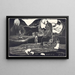 Maruru Merci - Paul Gauguin — gerahmtes Bild an der Wand
