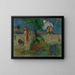 Le Paradis perdu - Paul Gauguin — gerahmtes Bild an der Wand