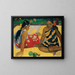 Parau Api Quelles nouvelles - Paul Gauguin — gerahmtes Bild an der Wand