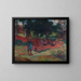 Mots chuchotés Parau Parau - Paul Gauguin — gerahmtes Bild an der Wand