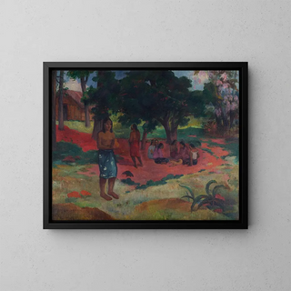 Paul Gauguin - Parau Parau Whispered Words.webp