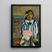 Die Vorfahren von Tehamana oder Tehamana hat viele Verwandte - Paul Gauguin — gerahmtes Bild an der Wand