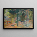 Die Badenden - Paul Gauguin — gerahmtes Bild an der Wand