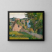 Der DeroutLollichon-Feld - Paul Gauguin — gerahmtes Bild an der Wand