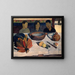 Le Repas aussi appelé Bananen - Paul Gauguin — gerahmtes Bild an der Wand