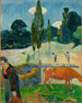Die rote Kuh - Paul Gauguin — Ansicht des Kunstwerks