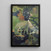 Der weiße Hengst - Paul Gauguin — gerahmtes Bild an der Wand