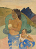Zwei tahitianische Frauen in einer Landschaft - Paul Gauguin — Ansicht des Kunstwerks