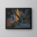 Upa Upa, die Feuertanz - Paul Gauguin — gerahmtes Bild an der Wand