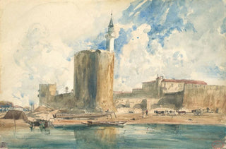 Paul Huet - La Tour de Constance AiguesMortes.webp