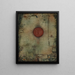 Bis zum Rand - Paul Klee — gerahmtes Bild an der Wand