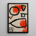 Alea jacta - Paul Klee — gerahmtes Bild an der Wand