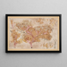 Alte Bäume - Paul Klee — gerahmtes Bild an der Wand