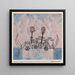Altes Dampfschiff - Paul Klee — gerahmtes Bild an der Wand