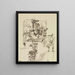 Anna und Léopold - Paul Klee — gerahmtes Bild an der Wand