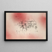 Landschaft der Vögel - Paul Klee — gerahmtes Bild an der Wand